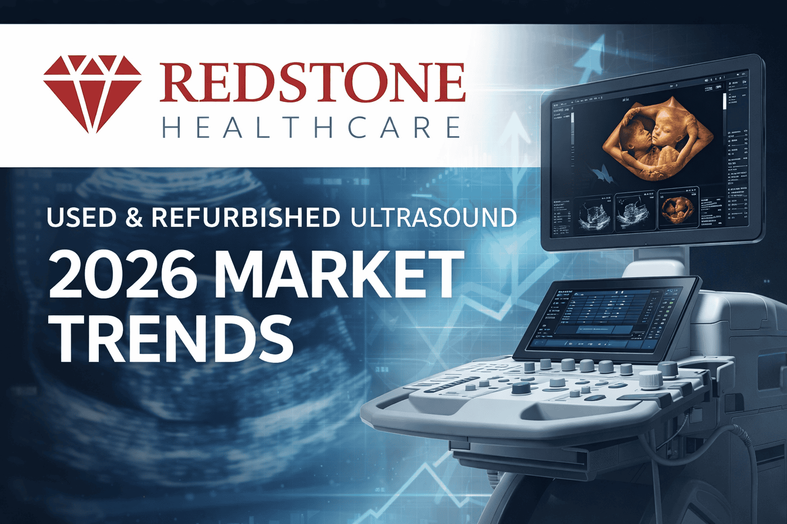 Ultrasound Market Trends Used Refurbished In 2026 Redstone Healthcare Refurbished Ultrasound Trends