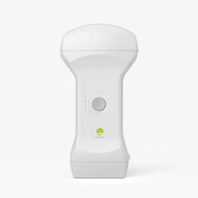 LeSONO LX128LC wireless handheld ultrasound scanner with dual Linear and Convex probe technology.